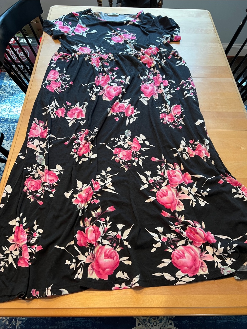 Nemidor 24w maxi floral dress